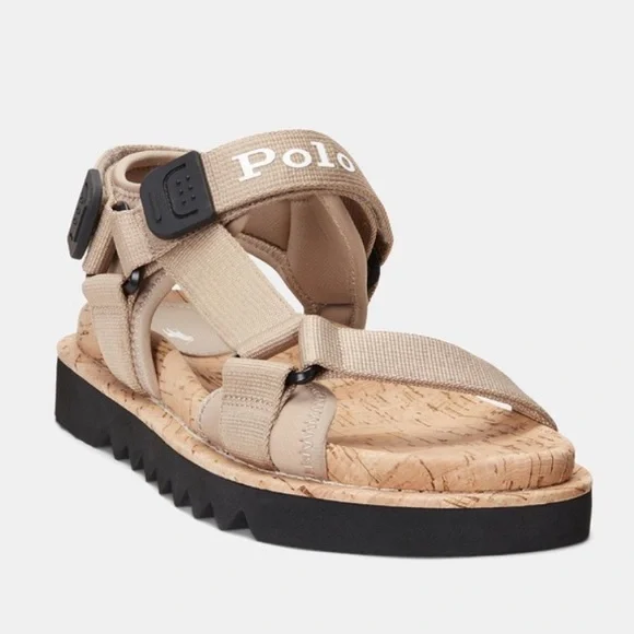 Polo Ralph Lauren Womens Grosgrain Strap Sandals.True size.